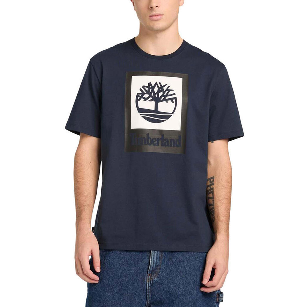 TIMBERLAND STACK LOGO Colored Short Sleeve Tee TB0A5QS2 1