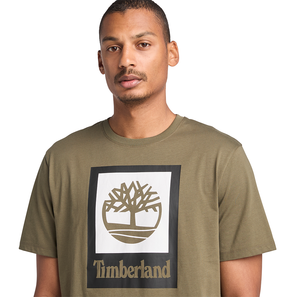TIMBERLAND STACK LOGO Colored Short Sleeve Tee TB0A5QS2 2
