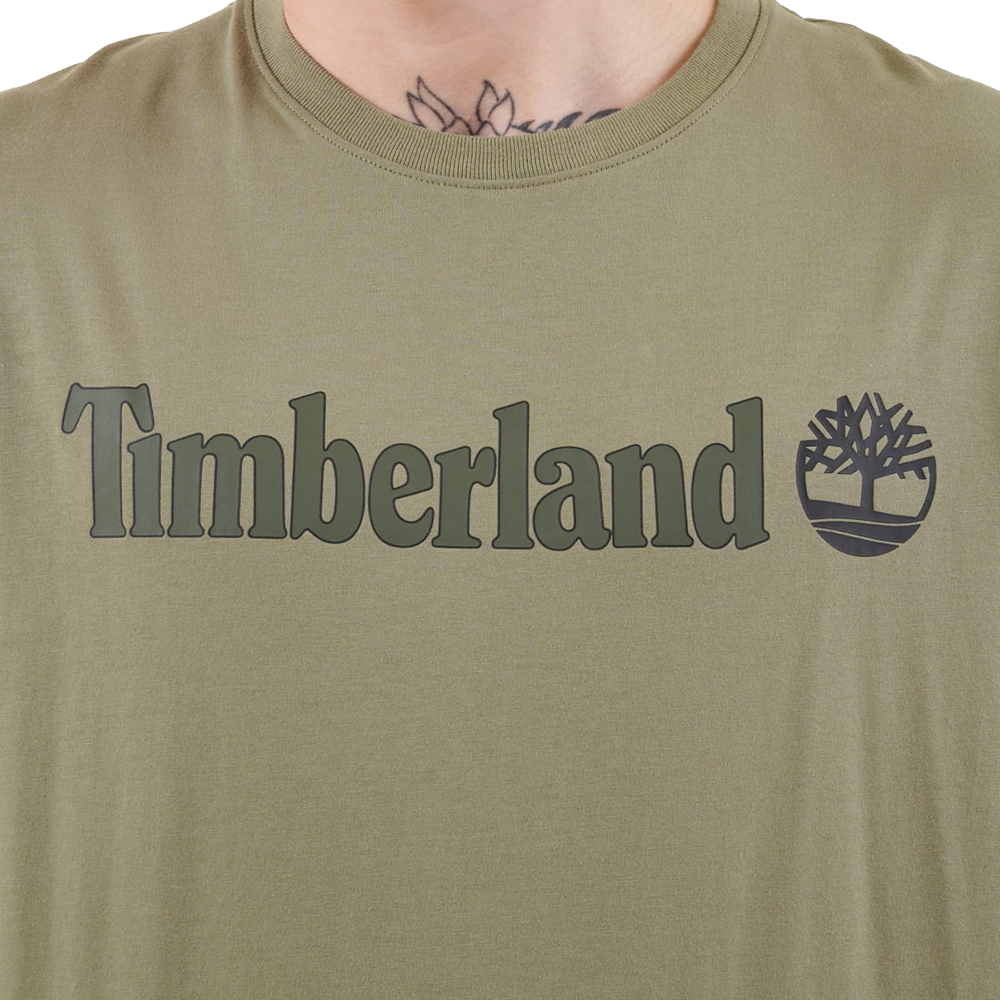 TIMBERLAND Linear Logo Short Sleeve Tee TB0A5UPQ 3