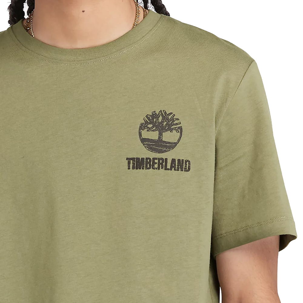 TIMBERLAND Short Sleeve Back Logo Graphic Tee TB0A5V7K 3