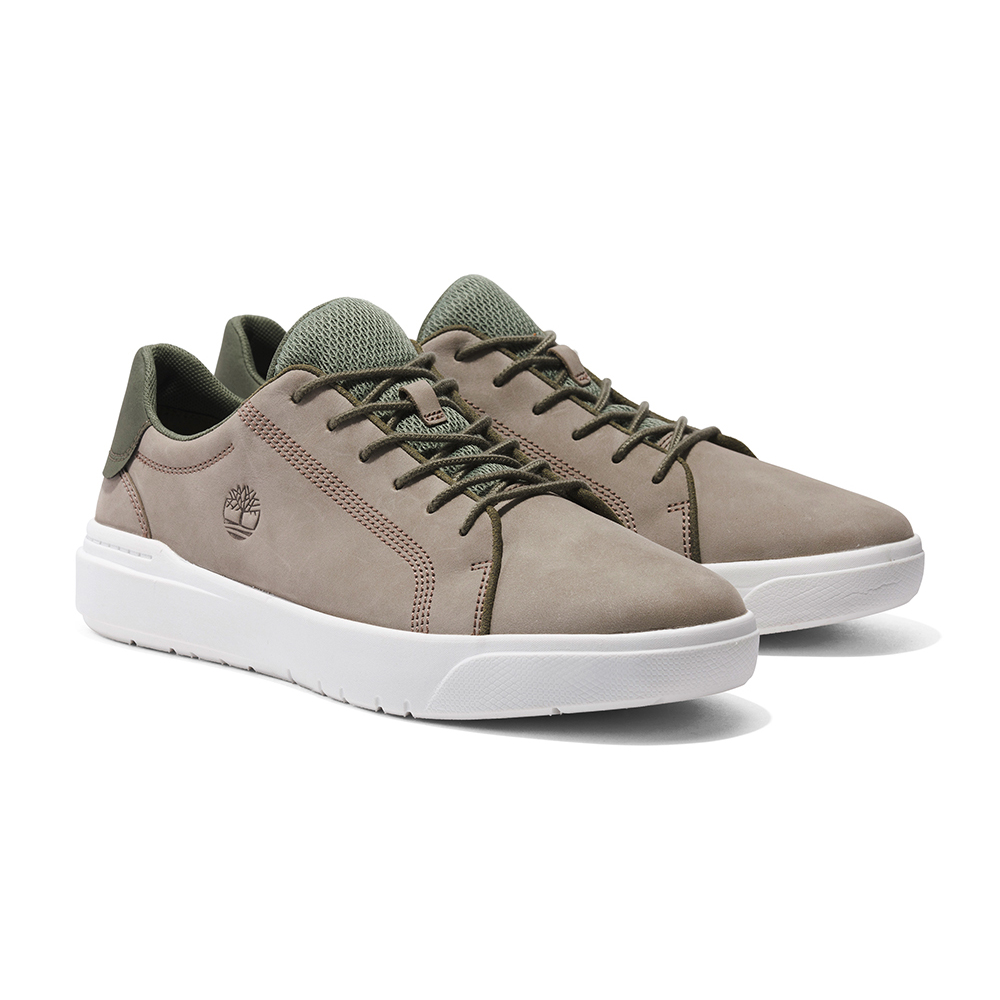 TIMBERLAND Seneca Bay LOW LACE UP SNEAKER LIGHT TAUPE NUBUCK TB0A66P9 2