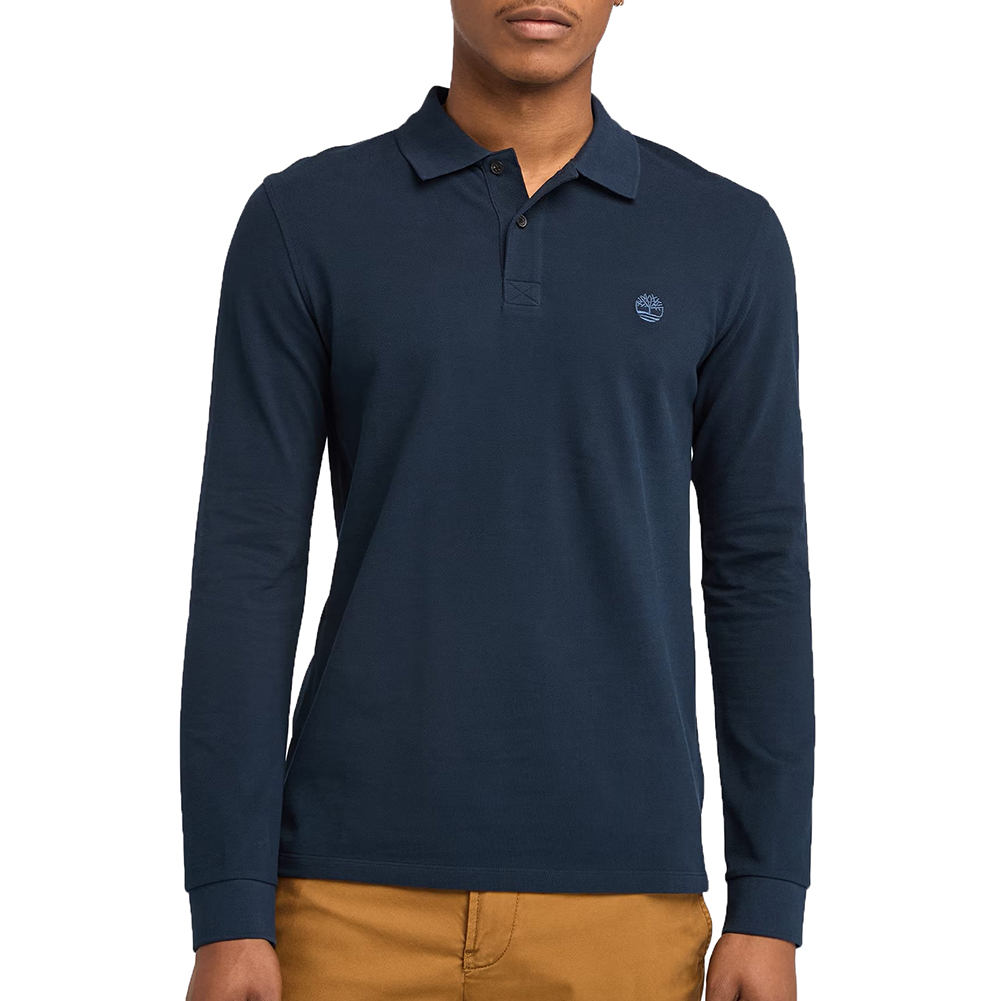 TIMBERLAND LS Millers River Pique Polo TB0A6VD2 1