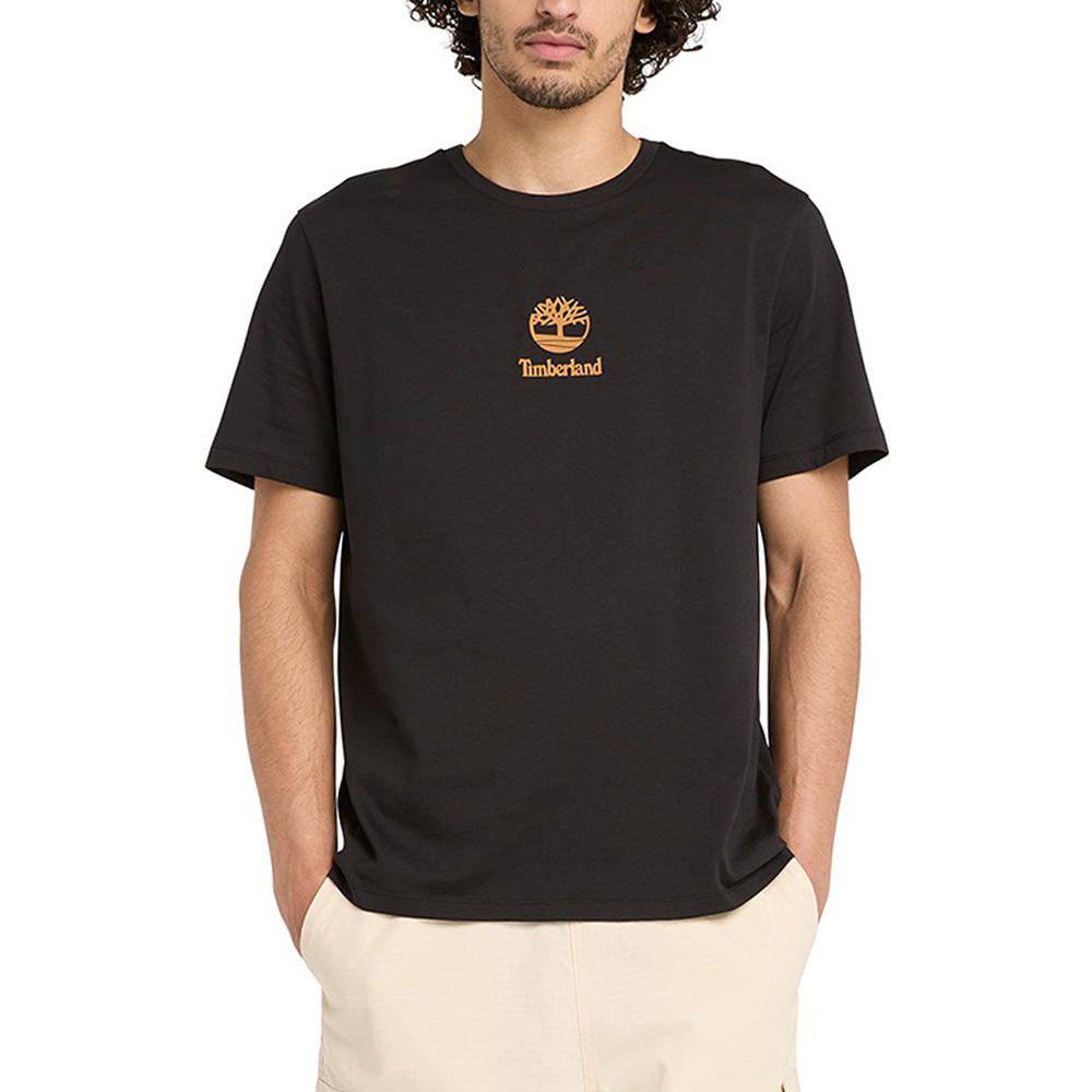 TIMBERLAND Print Stack Logo Short Sleeve Tee TB0A6WWT 1