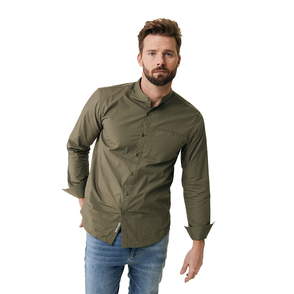 Shirt with mao collar TU1509033M 1