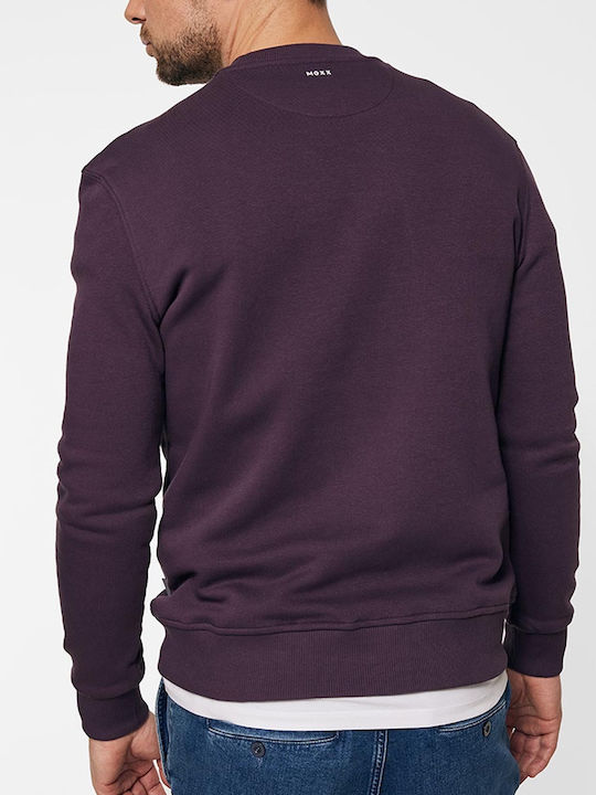 Crew neck sweatshirt with print 2