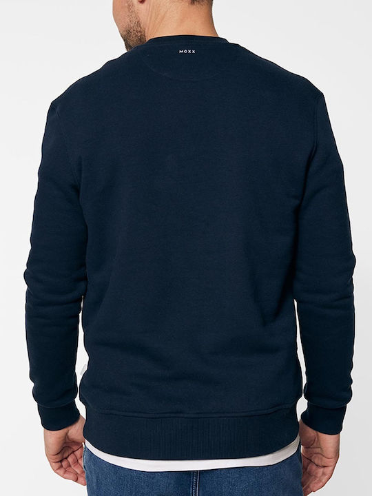 Crew neck sweatshirt with print 2