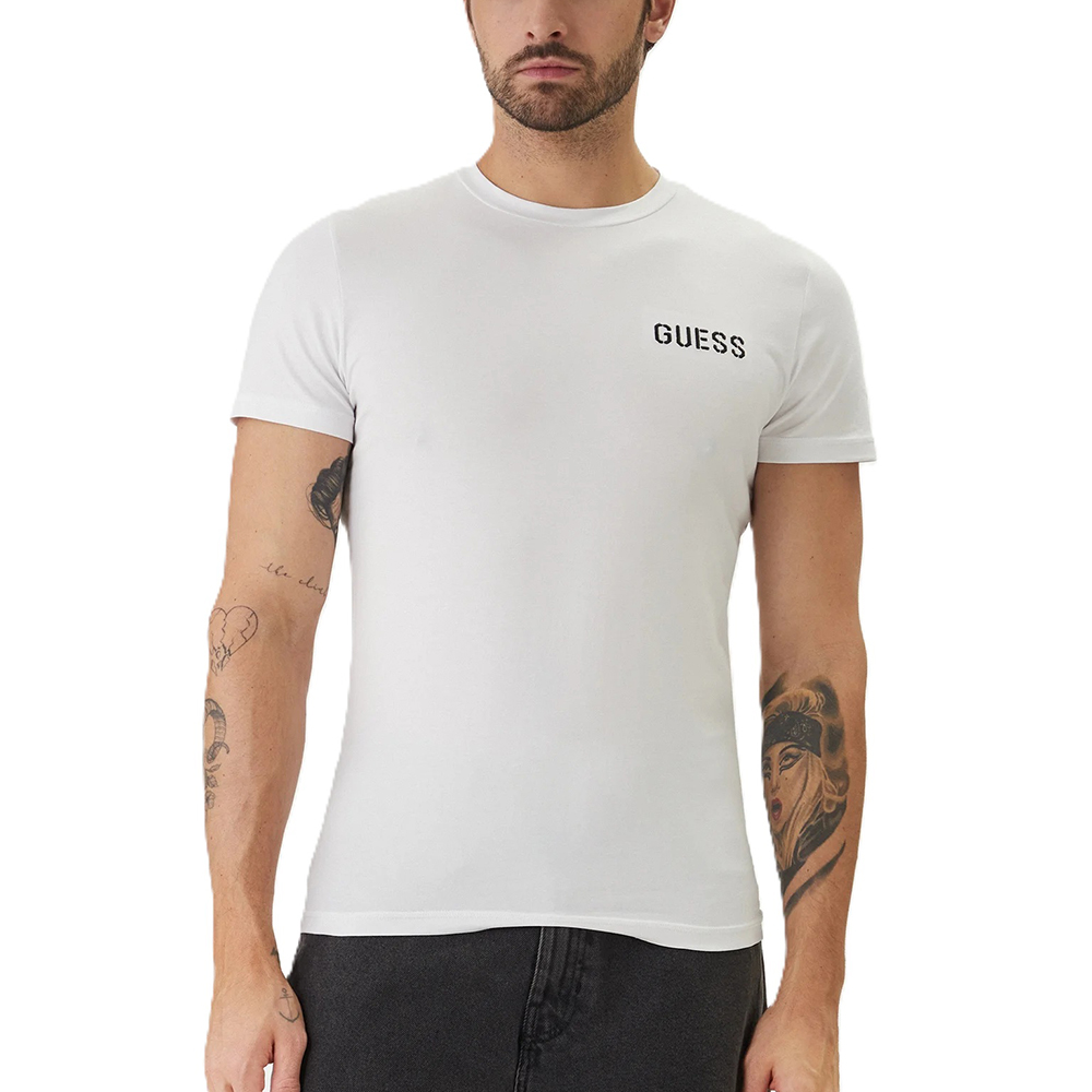 GUESS ANDREW CREW NECK S/S ΑΝΔΡΙΚΟ U6GM03K6YW1 1