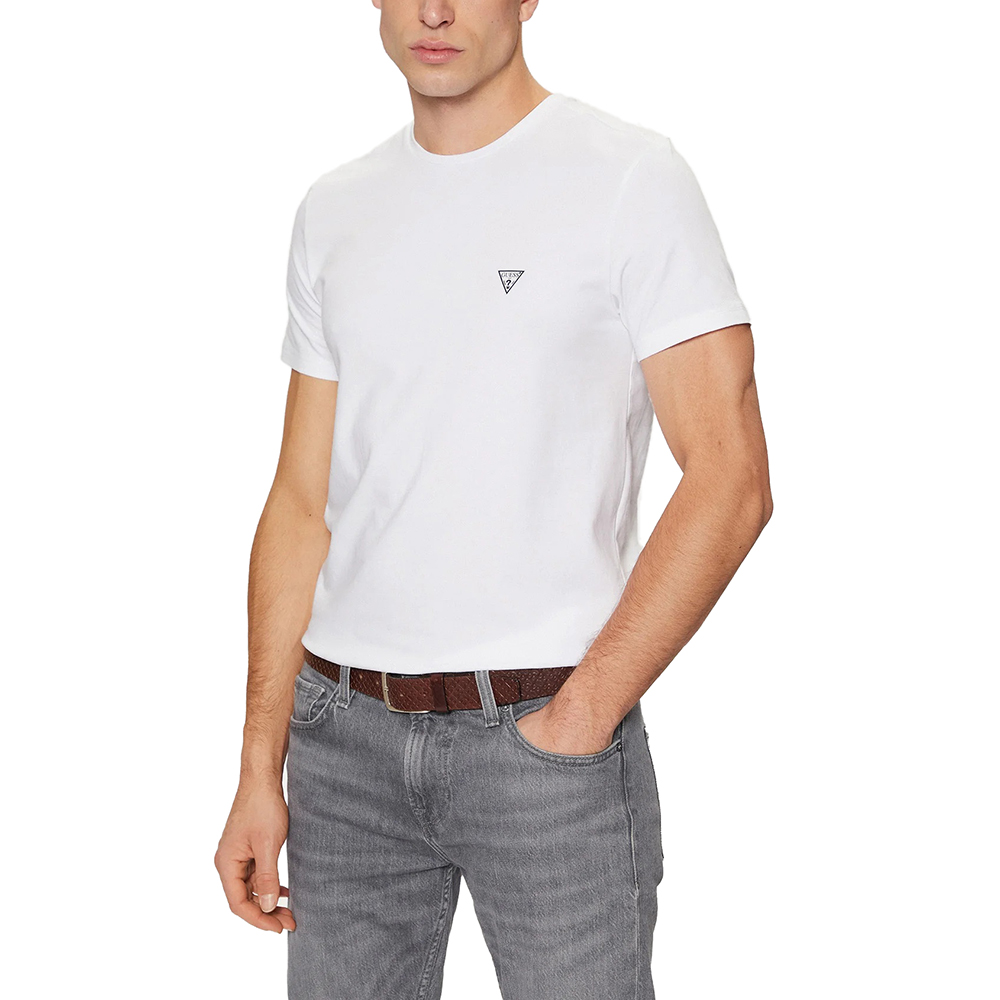 GUESS CALEB HERO CREW NECK S/S ΜΠΛΟΥΖΑ ΑΝΔΡΙΚΟ U97M00KCD31 1