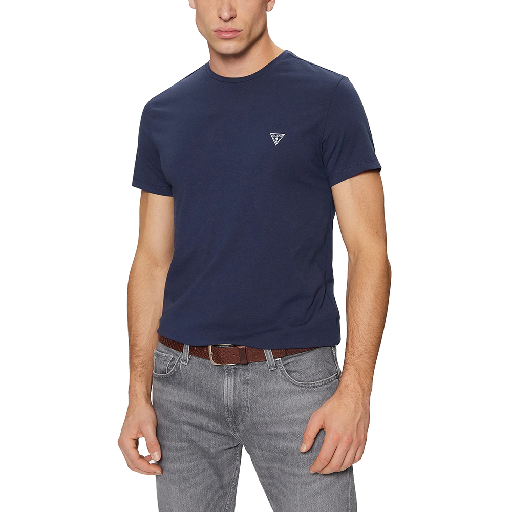 GUESS CALEB HERO CREW NECK S/S ΜΠΛΟΥΖΑ ΑΝΔΡΙΚΟ U97M00KCD31 1