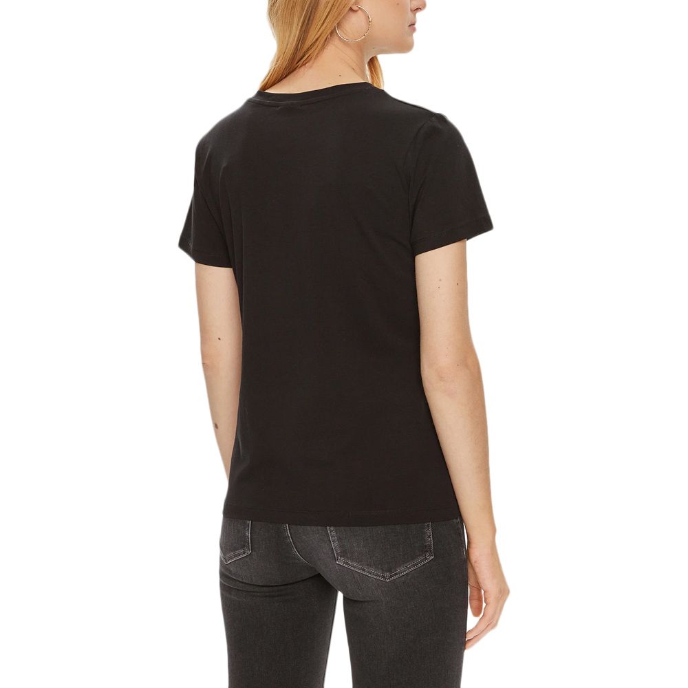 GUESS COLETTE T-SHIRT - MID ORGANIC STRETCH JERSEY 180 ΜΠΛΟΥΖΑ W V4YI09J1314 2