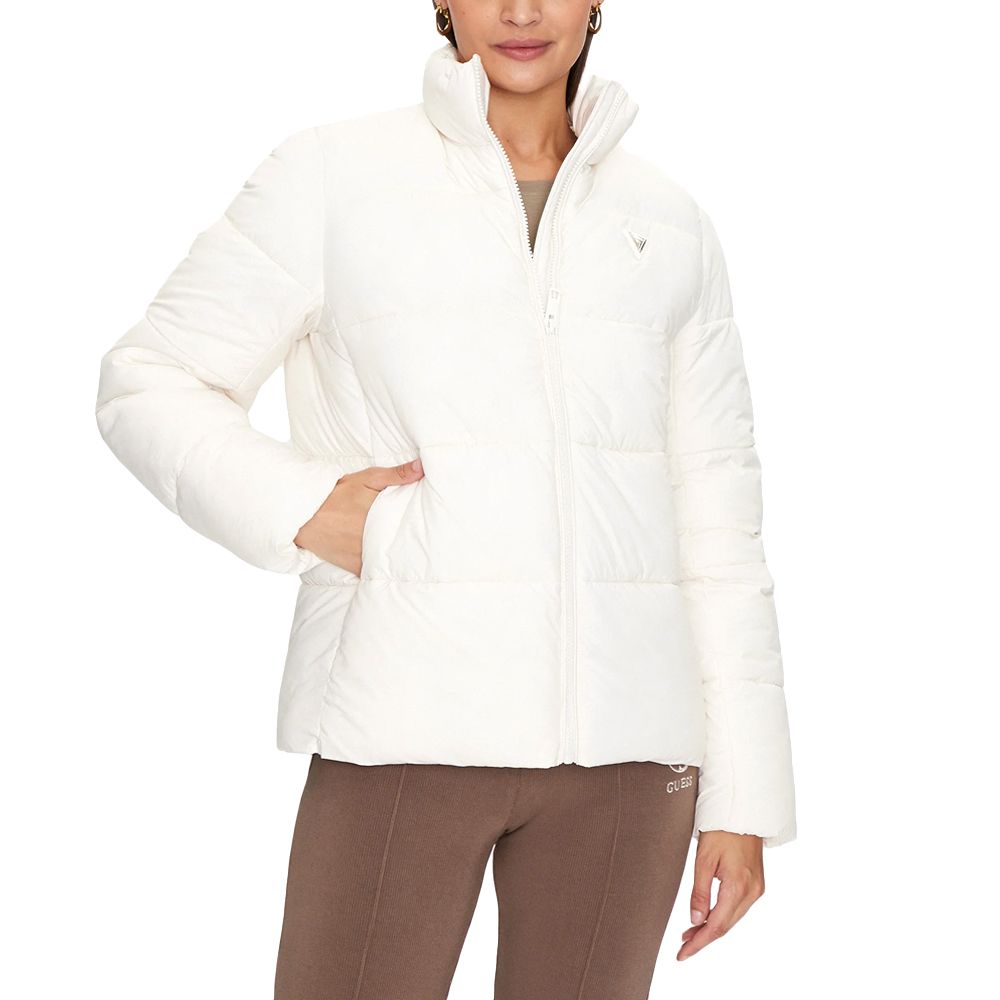 GUESS NEW CLAUDIA LIGHT PUFFER JACKE ΜΠΟΥΦΑΝ ΓΥΝΑΙΚΕΙΟ V4YL03WFUD0 1