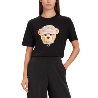 GUESS TEDDY BEAR HAT SS T-SHIRT ΜΠΛΟΥΖΑ ΓΥΝΑΙΚΕΙΟ V5BI09I3Z14