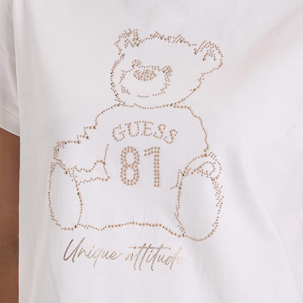 GUESS UNIQUE ATTITUDE SS T-SHIRT ΜΠΛΟΥΖΑ ΓΥΝΑΙΚΕΙΟ V5BI16K8FQ4 3