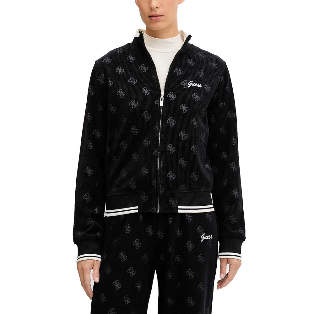 GUESS PAULINA FULL ZIP SWEATSHIRT ΦΟΥΤΕΡ ΓΥΝΑΙΚΕΙΟ V5BQ01K1902 1