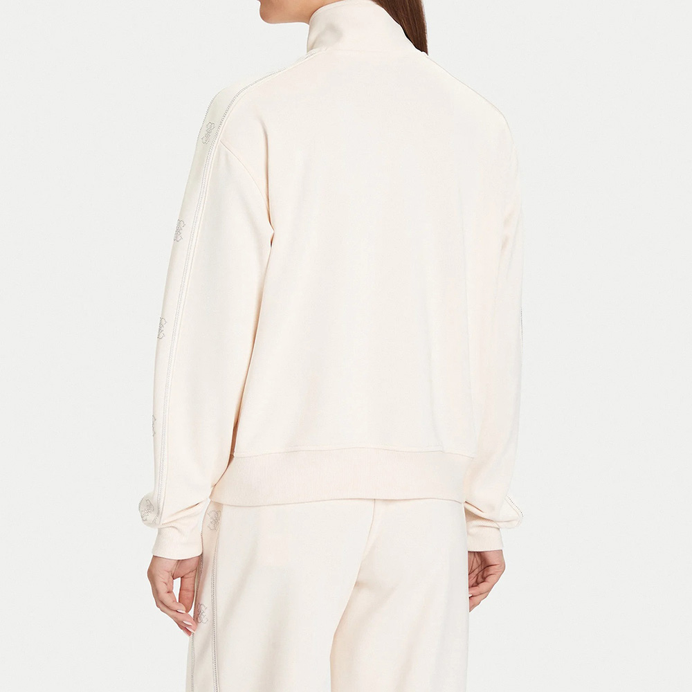 GUESS OCTAVIA HIGH NECK FULL-ZIP SWE ΦΟΥΤΕΡ ΓΥΝΑΙΚΕΙΟ V5BQ15KCX22 2