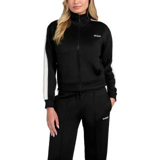 GUESS YARROW FULL ZIP SWEA - RECYCLE POLY STR LIGHT SCUBA ΦΟΥΤΕΡ ΓΥΝΑΙΚΕΙΟ V5GQ18KCRU2