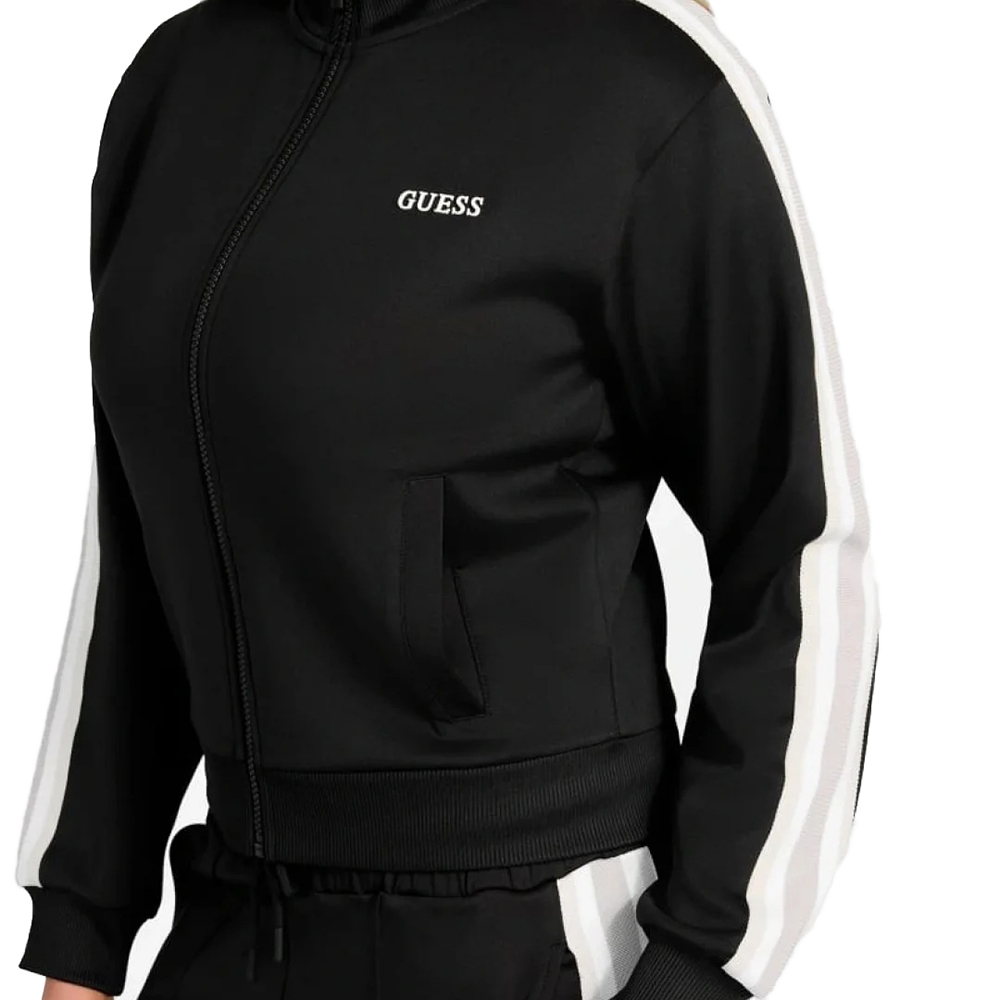 GUESS YARROW FULL ZIP SWEA - RECYCLE POLY STR LIGHT SCUBA ΦΟΥΤΕΡ ΓΥΝΑΙΚΕΙΟ V5GQ18KCRU2 3