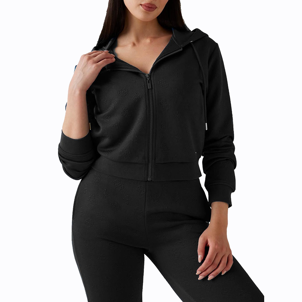 GUESS 3D PEONY ZIPPER HOODIE JACKET ΦΟΥΤΕΡ ΓΥΝΑΙΚΕΙΟ V5YQ06KBSL2 1