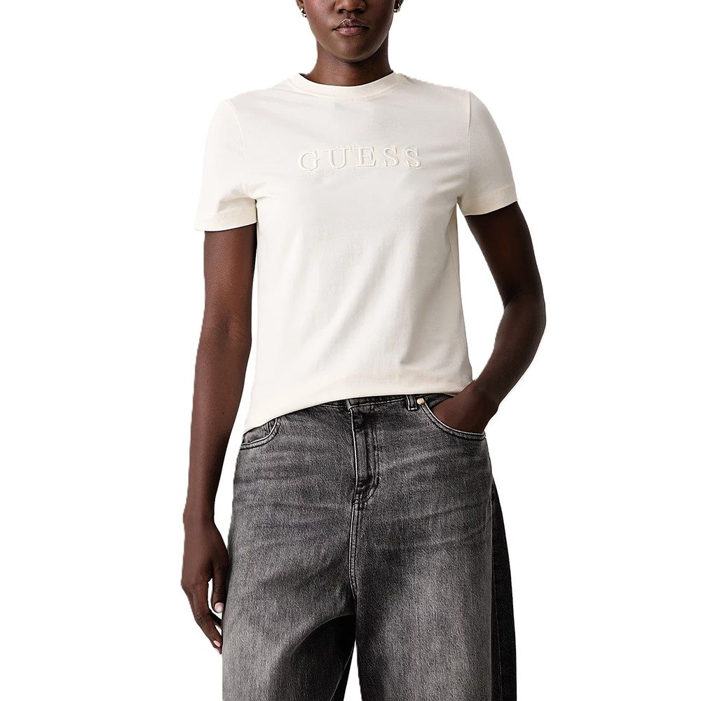 GUESS GRAZIA SLIM CN SS T-SHIRT ΜΠΛΟΥΖΑ ΓΥΝΑΙΚΕΙΟ V6BI17K6746 1