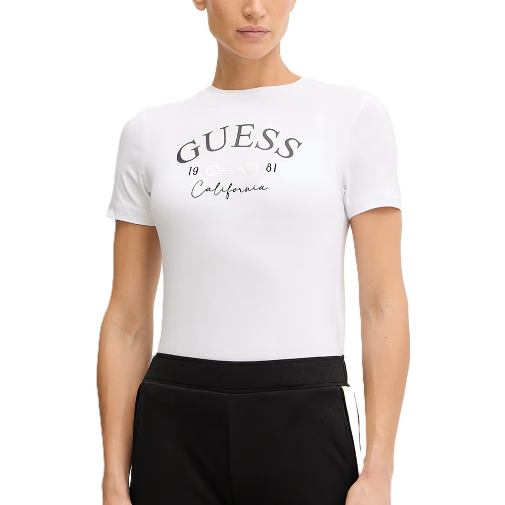GUESS BEATRIZ CN SS T-SHIRT ΜΠΛΟΥΖΑ ΓΥΝΑΙΚΕΙΟ V6RI02J1314 1