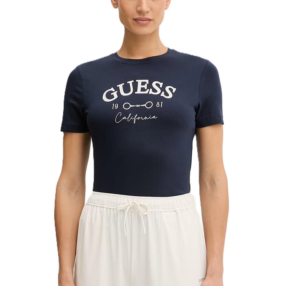 GUESS BEATRIZ CN SS T-SHIRT ΜΠΛΟΥΖΑ ΓΥΝΑΙΚΕΙΟ V6RI02J1314 1