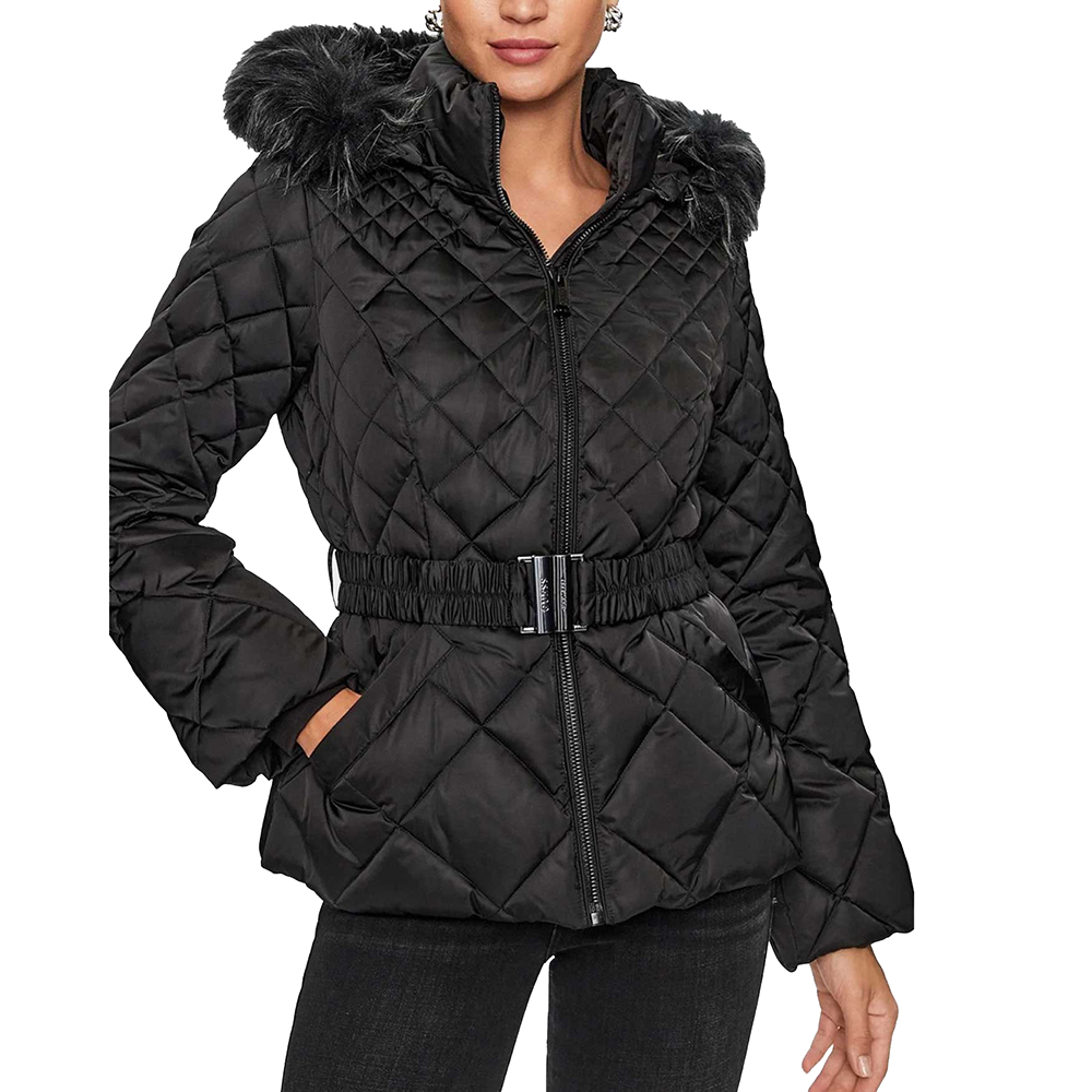 GUESS OLGA SHORT REAL DOWN ΜΠΟΥΦΑΝ ΓΥΝΑΙΚΕΙΟ W3BL35WEX52 1