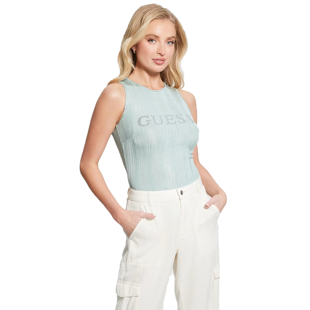 GUESS SL CRISTINA TANK TOP ΜΠΛΟΥΖΑ ΓΥΝΑΙΚΕΙΟ W4GP04KBYZ0 1