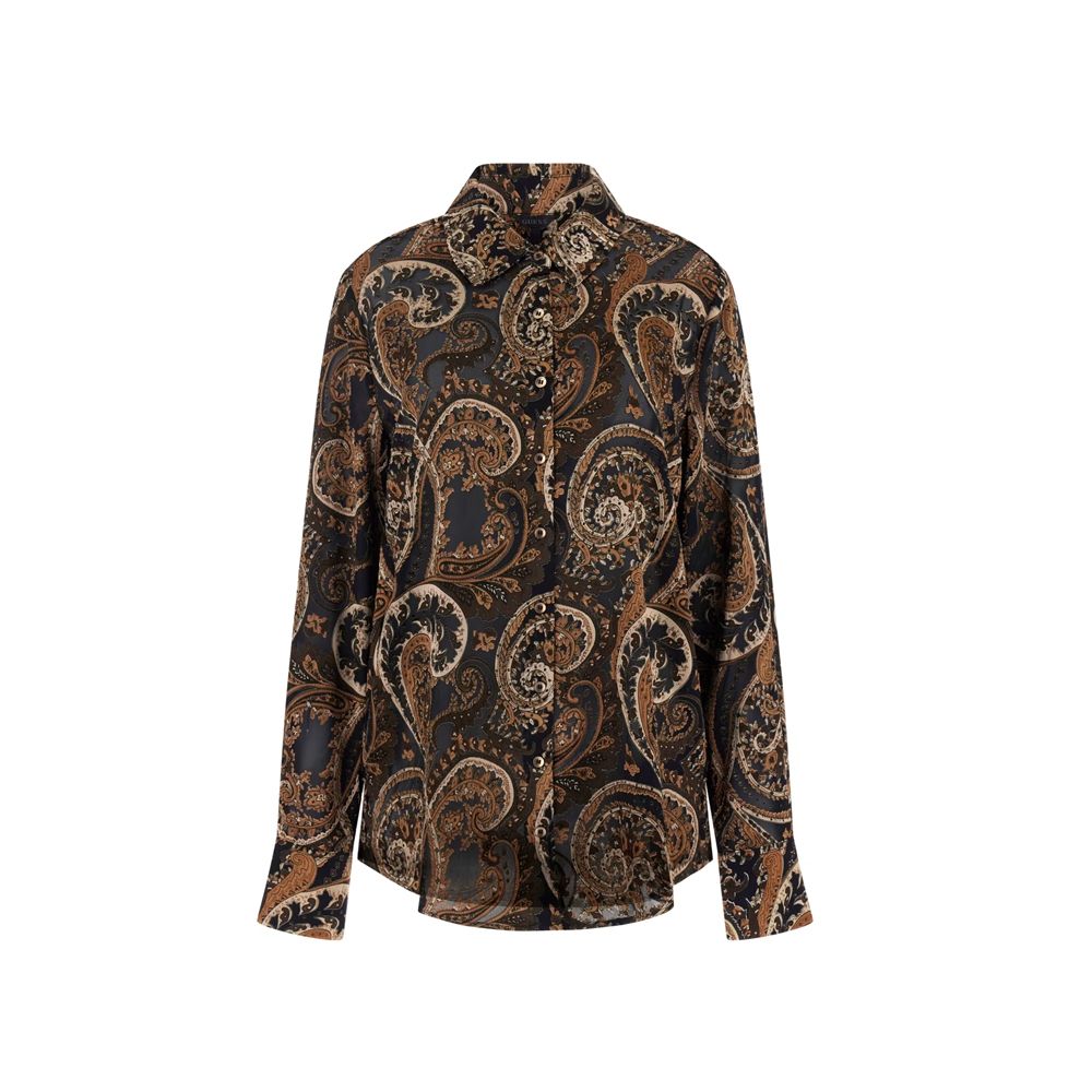 GUESS LS CLARISSE OVERSIZE SHIRT ΠΟΥΚΑΜΙΣΟ ΓΥΝΑΙΚΕΙΟ W5BH78W2770 4