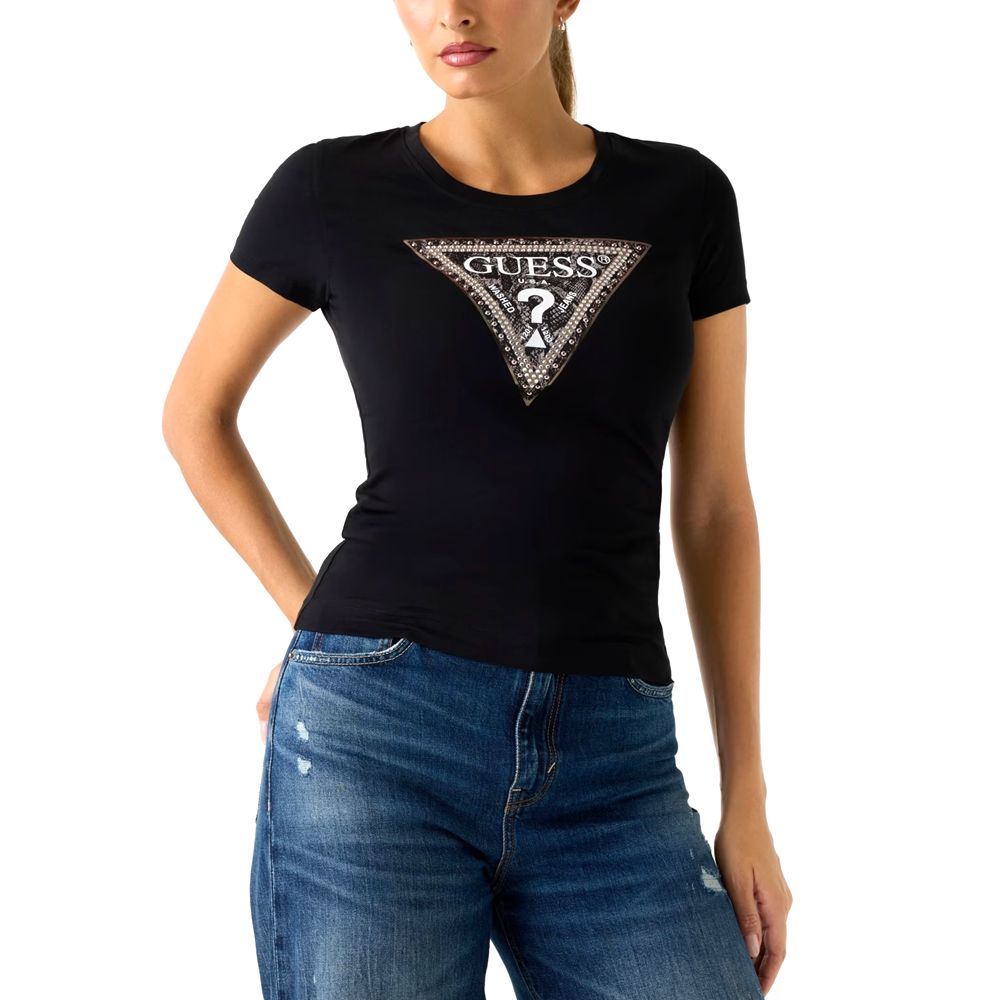GUESS SS CN TRIANGLE PYTHON TEE ΜΠΛΟΥΖΑ ΓΥΝΑΙΚΕΙΟ W5BI15J1314 1