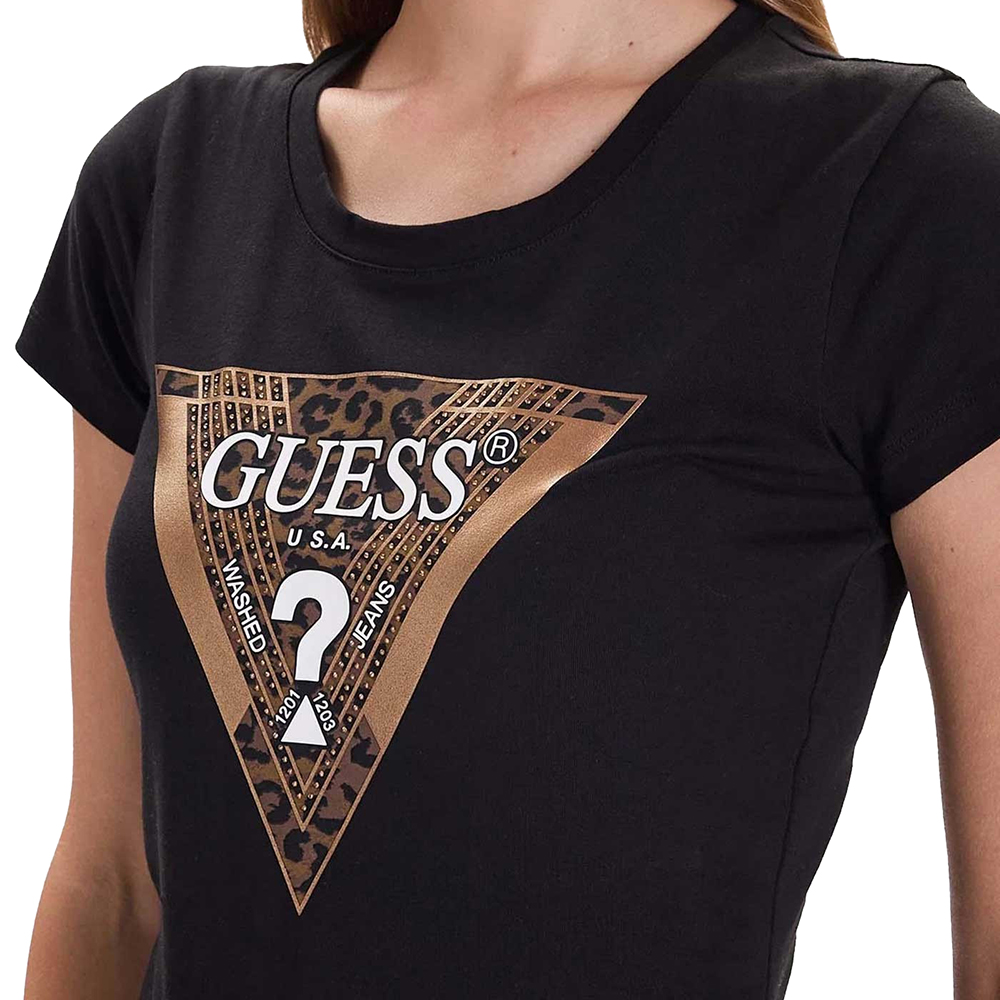 GUESS SS CN LEO TRIANGLE TEE ΜΠΛΟΥΖΑ ΓΥΝΑΙΚΕΙΟ W5BI28J1314 3