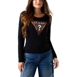 GUESS LS CN LEO TRIANGLE TEE ΜΠΛΟΥΖΑ ΓΥΝΑΙΚΕΙΟ W5BI75J1314