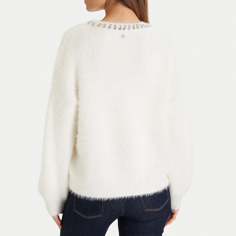 GUESS LS CN ARISA RHINESTONE SWTR ΠΛΕΚΤΟ ΓΥΝΑΙΚΕΙΟ W5BR58Z3BH0 3