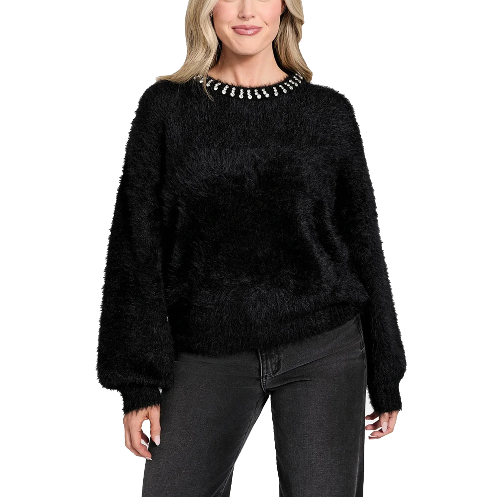 GUESS LS CN ARISA RHINESTONE SWTR ΠΛΕΚΤΟ ΓΥΝΑΙΚΕΙΟ W5BR58Z3BH0 1