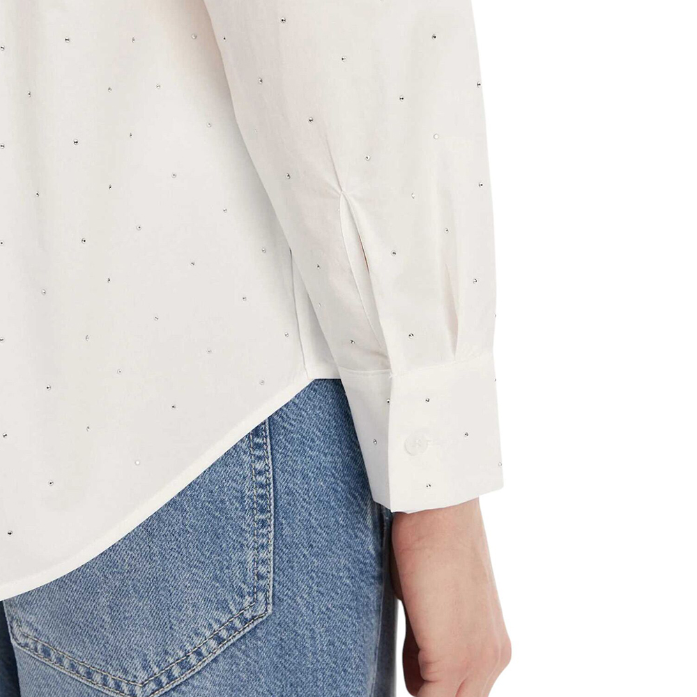 GUESS SILVIA HOTFIX LS SHIRT ΠΟΥΚΑΜΙΣΟ ΓΥΝΑΙΚΕΙΟ W5GH42WGWS0 3