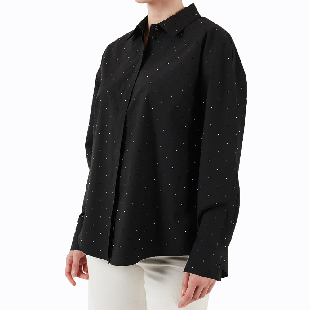 GUESS SILVIA HOTFIX LS SHIRT ΠΟΥΚΑΜΙΣΟ ΓΥΝΑΙΚΕΙΟ W5GH42WGWS0 3