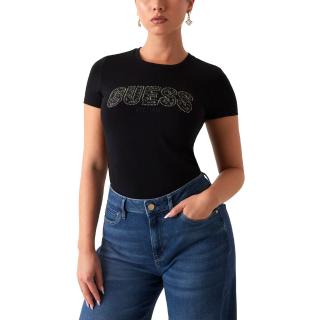 GUESS CN SS LOGO LACE TEE ΜΠΛΟΥΖΑ ΓΥΝΑΙΚΕΙΟ W5GI04J1314