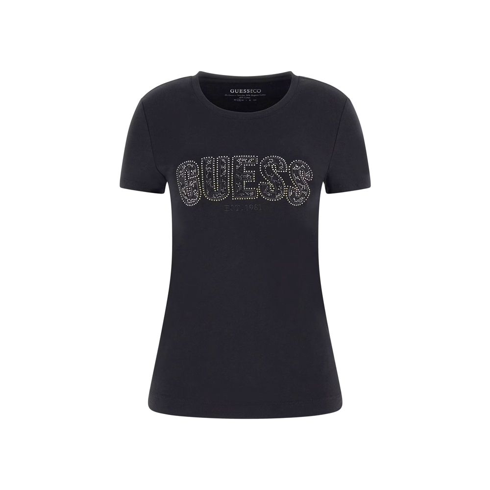 GUESS CN SS LOGO LACE TEE ΜΠΛΟΥΖΑ ΓΥΝΑΙΚΕΙΟ W5GI04J1314 4