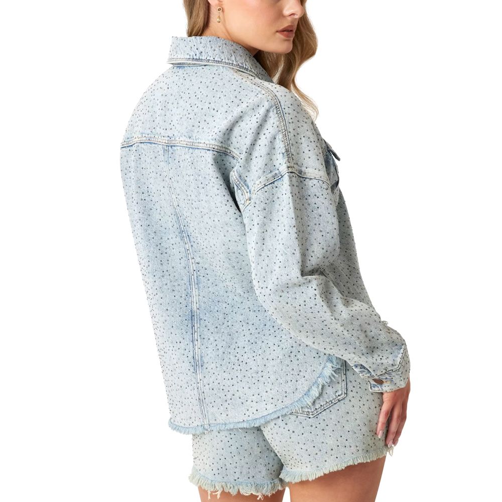 GUESS WESTERN SHACKET ΜΠΟΥΦΑΝ ΓΥΝΑΙΚΕΙΟ W5GN90D5LQ2 2