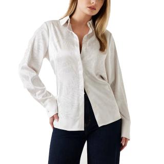 GUESS LS AGNES HOTFIX SHIRT ΠΟΥΚΑΜΙΣΟ ΓΥΝΑΙΚΕΙΟ W5YH40WFQC2