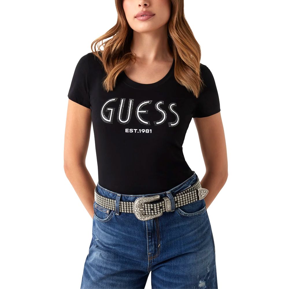 GUESS CN SS GUESS LOGO TEE ΜΠΛΟΥΖΑ ΓΥΝΑΙΚΕΙΟ W5YI05J1314 1