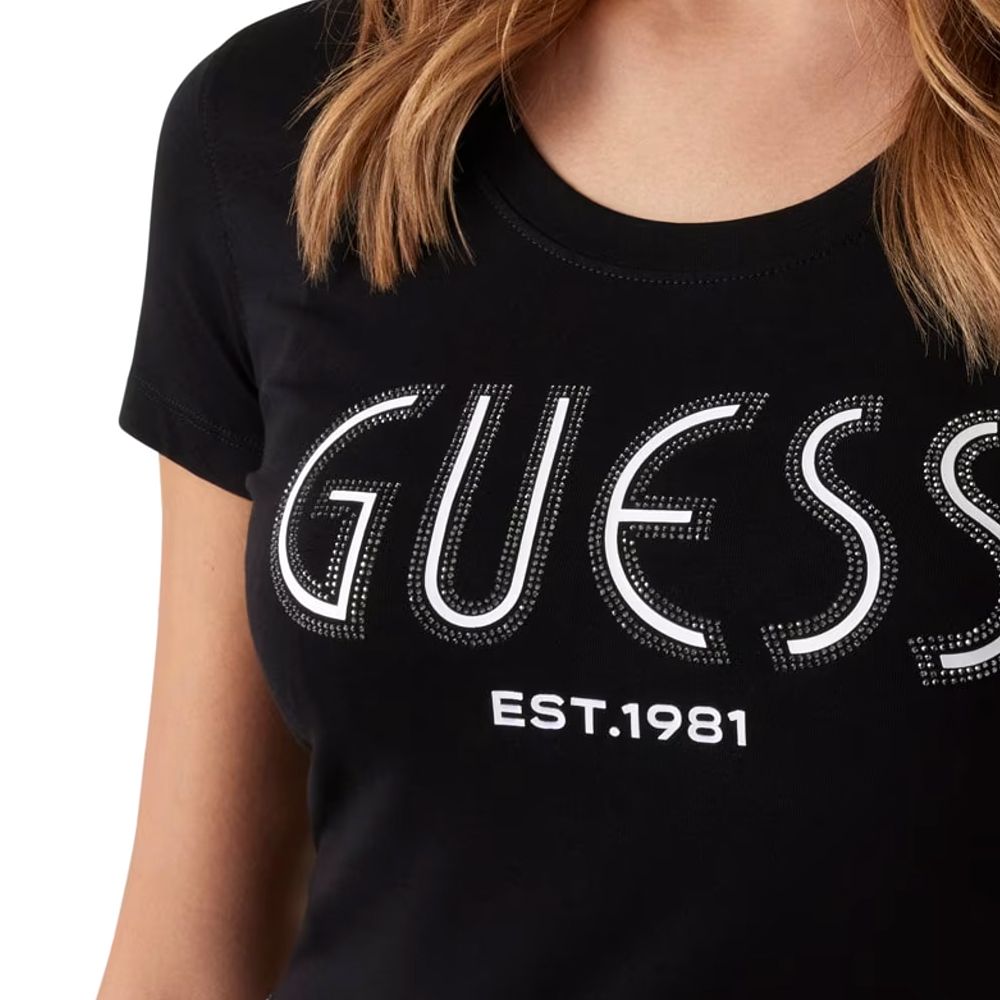 GUESS CN SS GUESS LOGO TEE ΜΠΛΟΥΖΑ ΓΥΝΑΙΚΕΙΟ W5YI05J1314 3