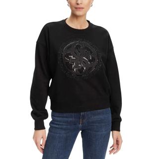 GUESS CN 4G LOGO HOTFIX SWEATSHIRT ΦΟΥΤΕΡ ΓΥΝΑΙΚΕΙΟ W5YQ07KB681