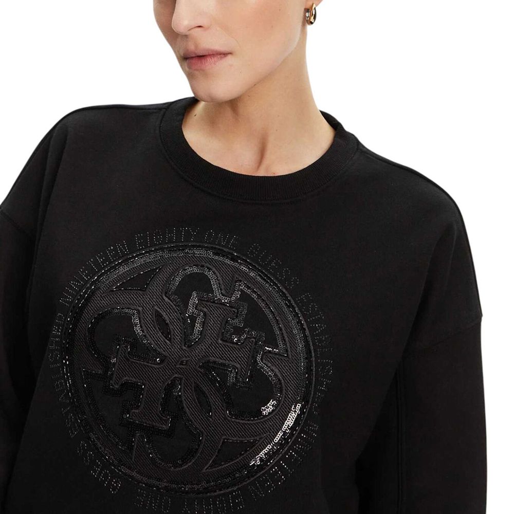 GUESS CN 4G LOGO HOTFIX SWEATSHIRT ΦΟΥΤΕΡ ΓΥΝΑΙΚΕΙΟ W5YQ07KB681 3