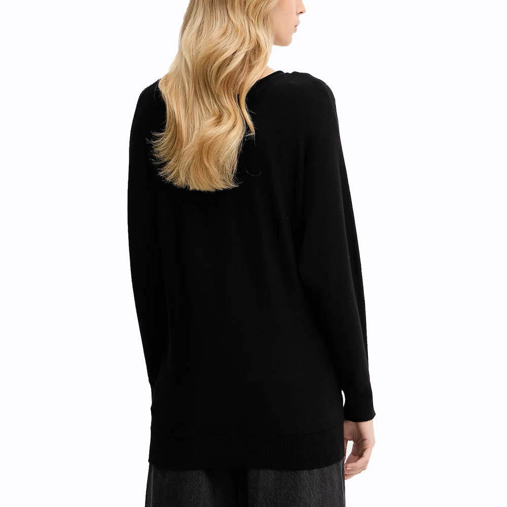GUESS BAT SLEEVE KASSIDY LOGO SWTR ΠΛΕΚΤΟ ΓΥΝΑΙΚΕΙΟ W5YR22Z2NQ2 2