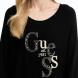 GUESS BAT SLEEVE KASSIDY LOGO SWTR ΠΛΕΚΤΟ ΓΥΝΑΙΚΕΙΟ W5YR22Z2NQ2 3