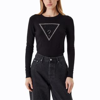 GUESS LS CN KIARA TRIANGLE LOGO SWTR ΠΛΕΚΤΟ ΓΥΝΑΙΚΕΙΟ W5YR23Z2NQ2
