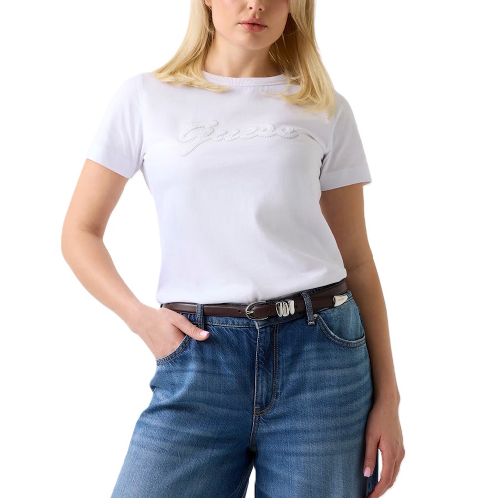 GUESS SS CN 3D GUESS SCRIPT TEE ΜΠΛΟΥΖΑ ΓΥΝΑΙΚΕΙΟ W6GI08K3023 1