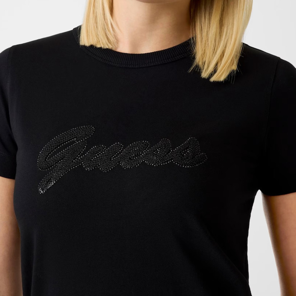 GUESS SS CN 3D GUESS SCRIPT TEE ΜΠΛΟΥΖΑ ΓΥΝΑΙΚΕΙΟ W6GI08K3023 3