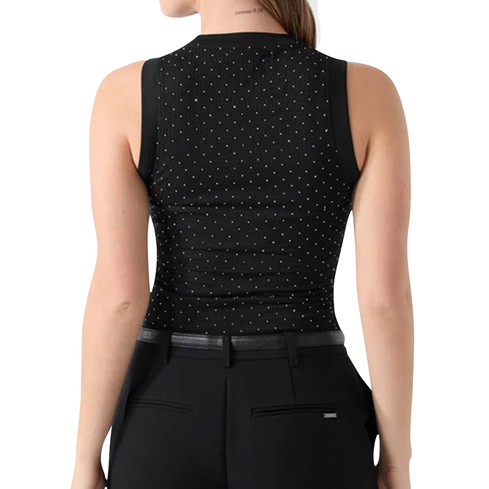 GUESS SL FRANCINE SMOCK HOTFIX TOP ΜΠΛΟΥΖΑ ΓΥΝΑΙΚΕΙΟ W6GP14K2940 2