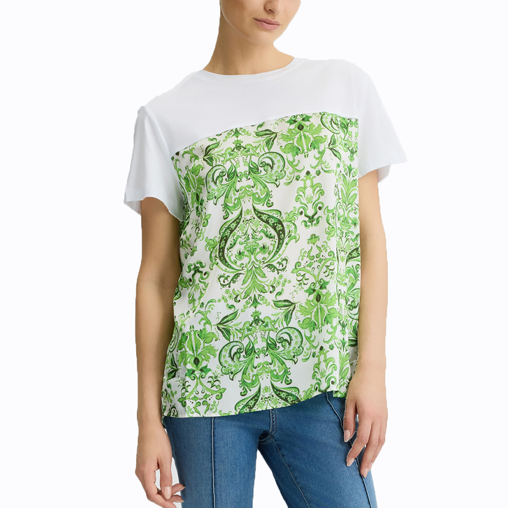 LIU JO WHITE_WA5J17__T-SHIRT MODA M/C ΜΠΛΟΥΖΑ ΓΥΝΑΙΚΕΙΟ WA5155J6308 1